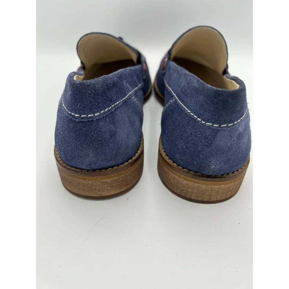 Testosterone Men's Proud Lee Blue Suede Tassel Loafers Size 43M (10) - Picture 6 of 10